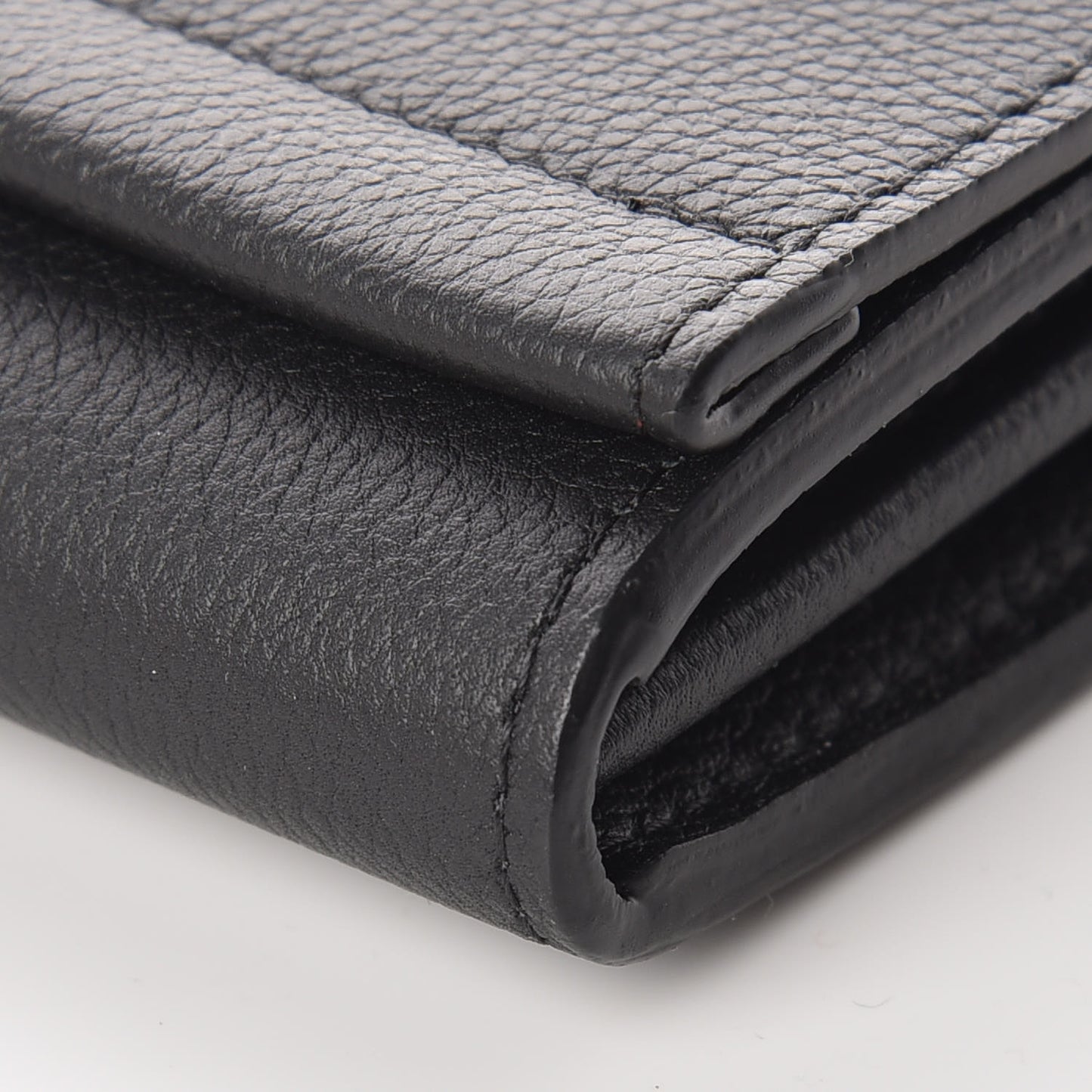 Calfskin Lockme II Wallet Black