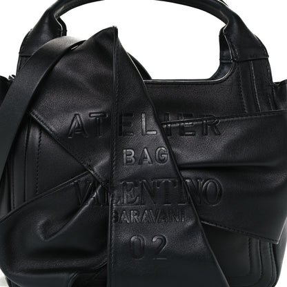 Valentino Garavani Nappa Atelier 02 Bow Edition Small Tote Black 8 of 10