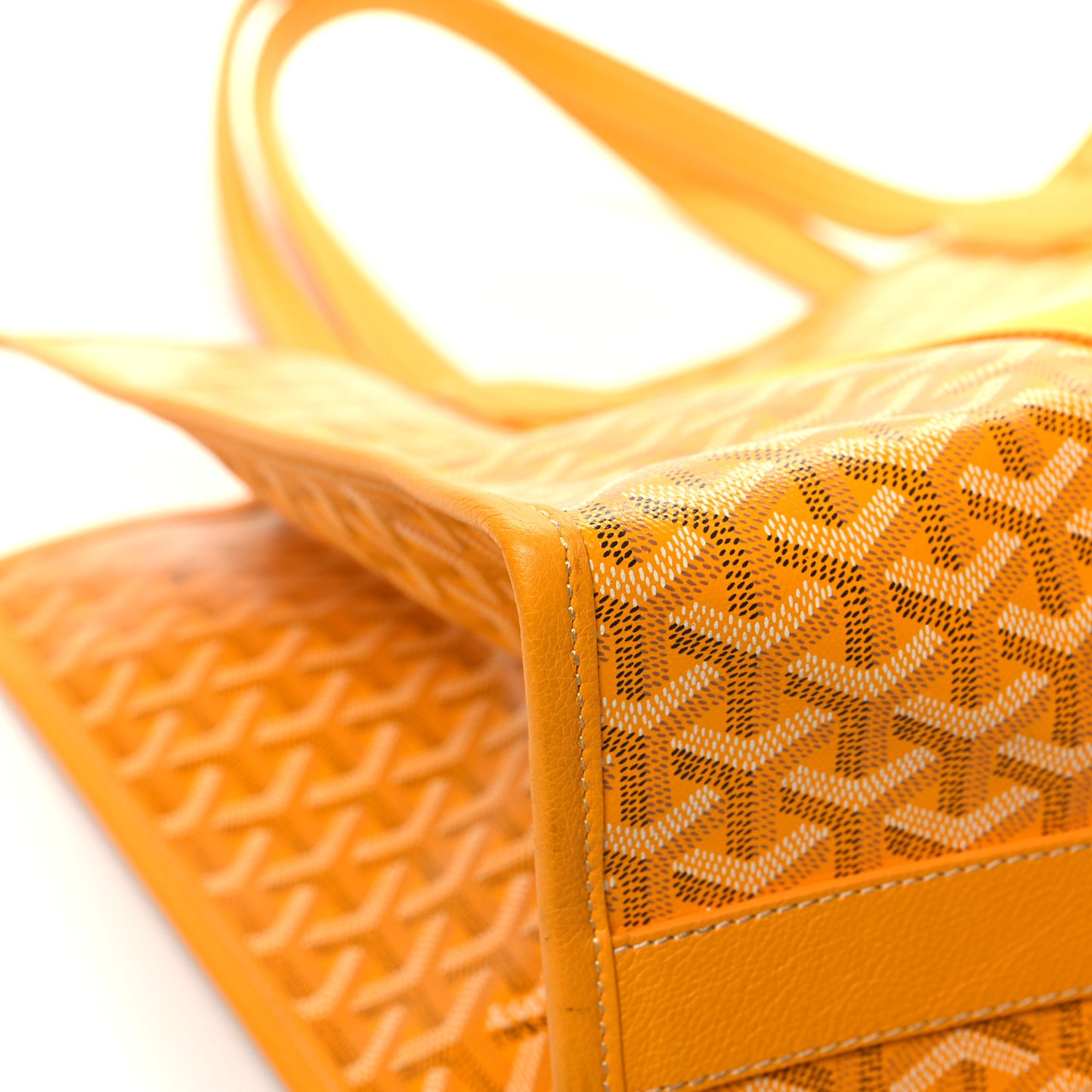 Goyardine Villette Tote Yellow