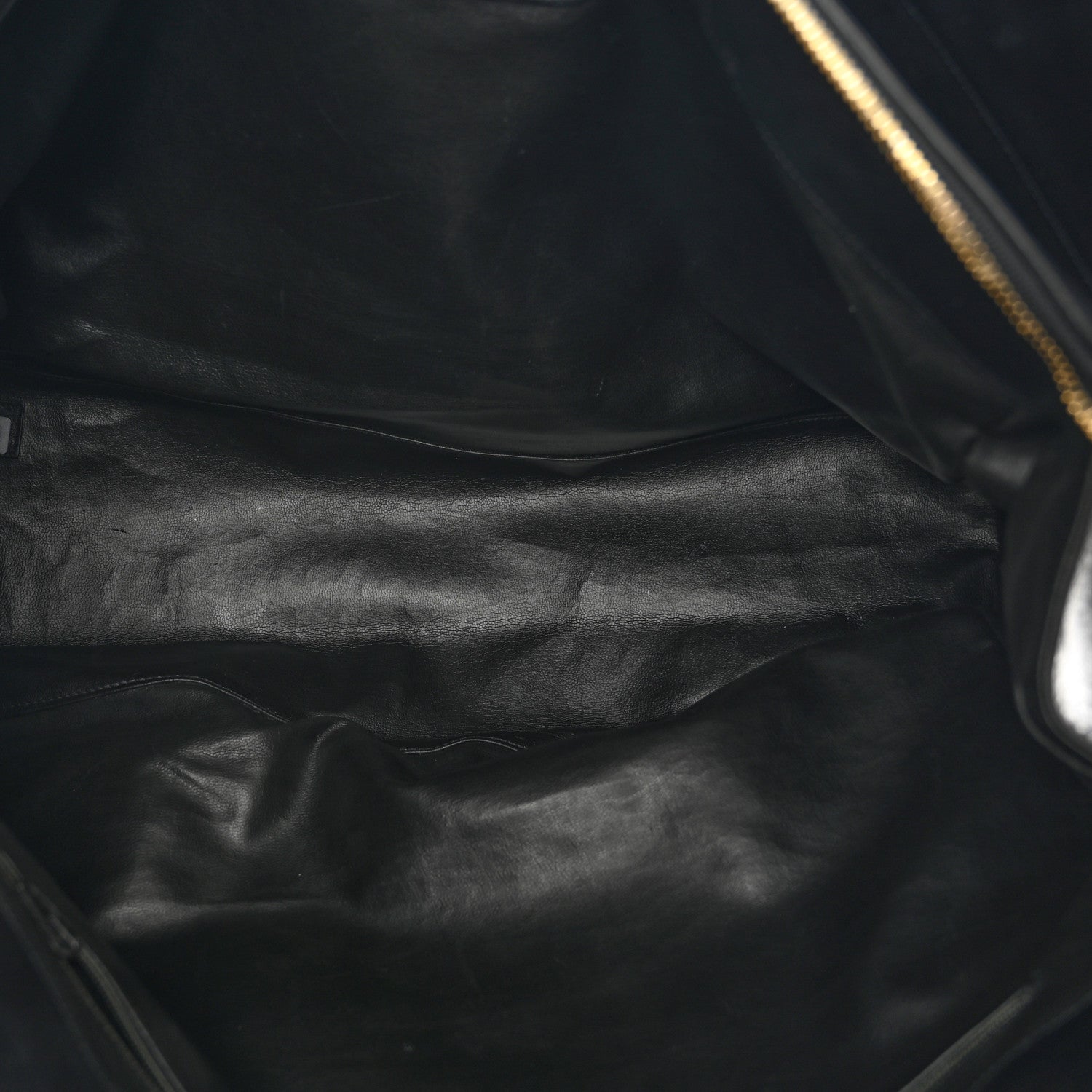 Chanel Canvas Calfskin XL Weekender Bag Black 5 of 11