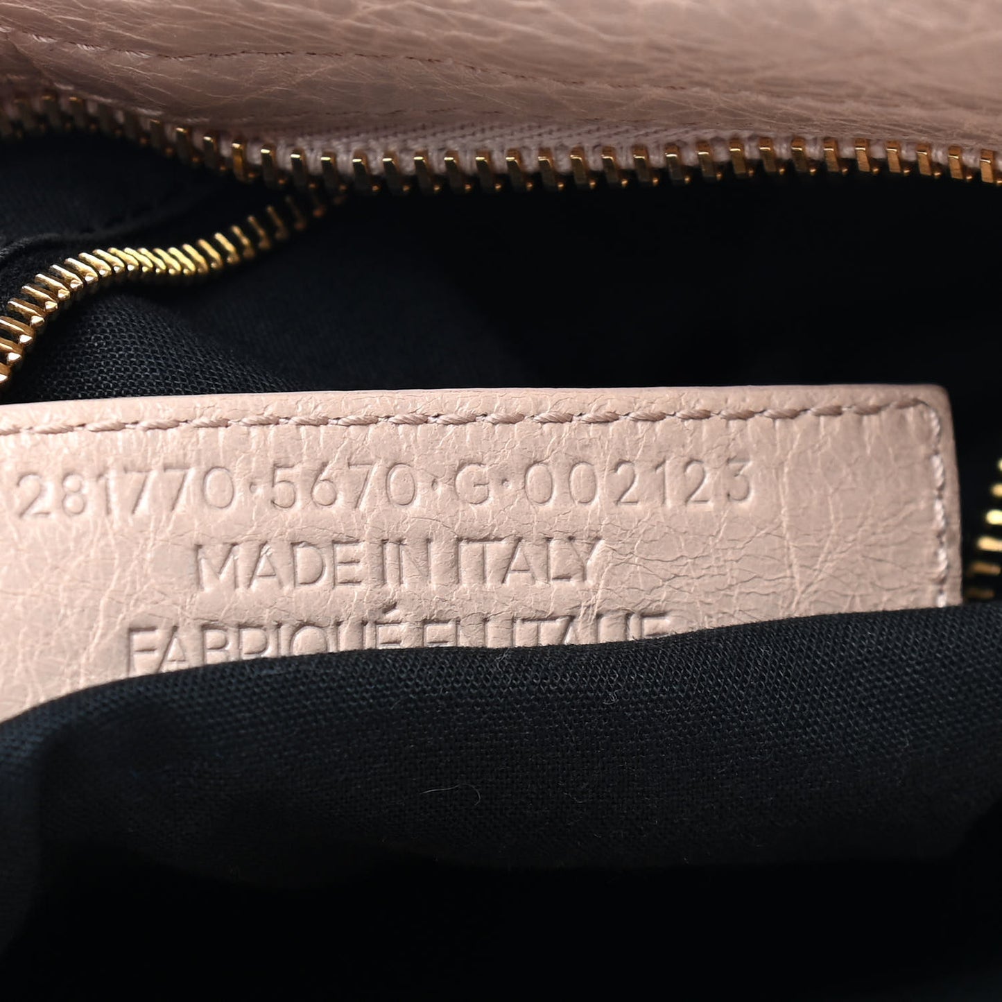 Agneau Giant 12 Gold Hardware City Rose Aubepine Rose Light