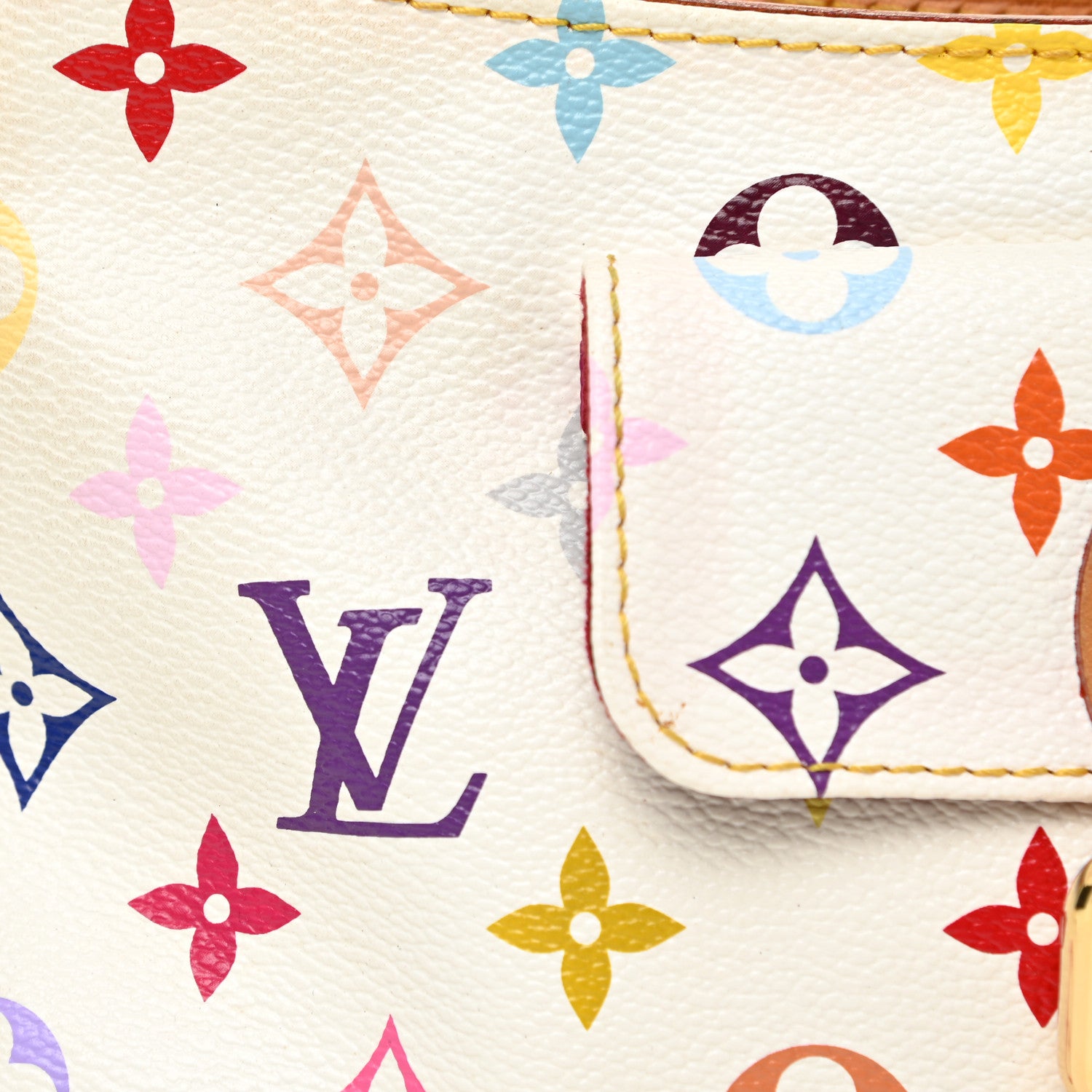 Louis Vuitton Monogram Multicolor Eliza White 7 of 23