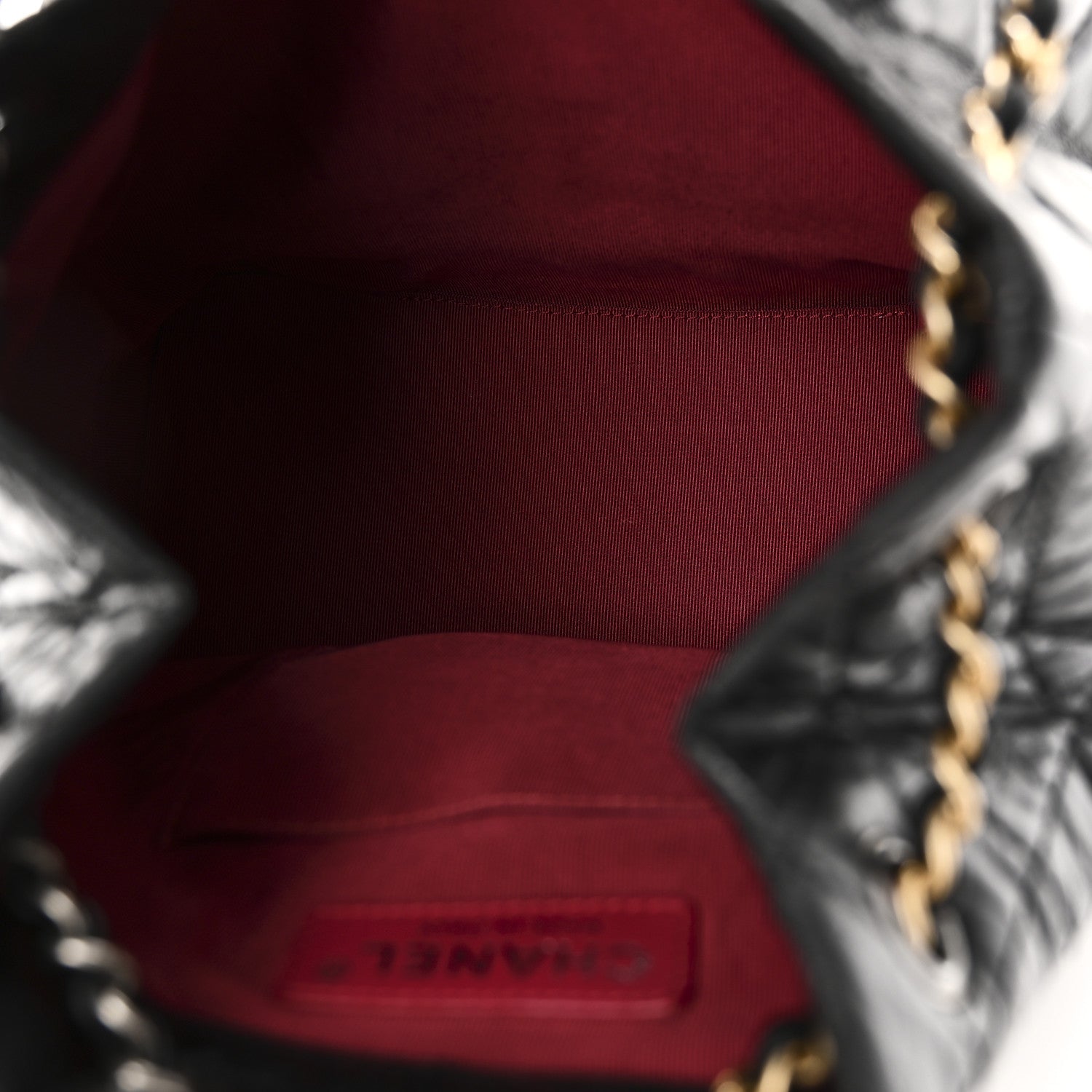chanel gabrielle leather backpack Chanel Gabrielle Backpack Small Black