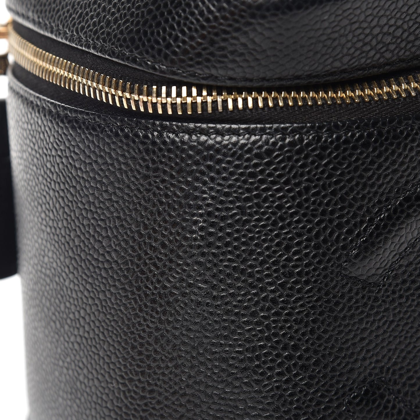 Caviar Cosmetic Vanity Bag Black