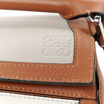 Loewe Calfskin Small Graphic Puzzle Bag Ghost Soft White 7 of 10