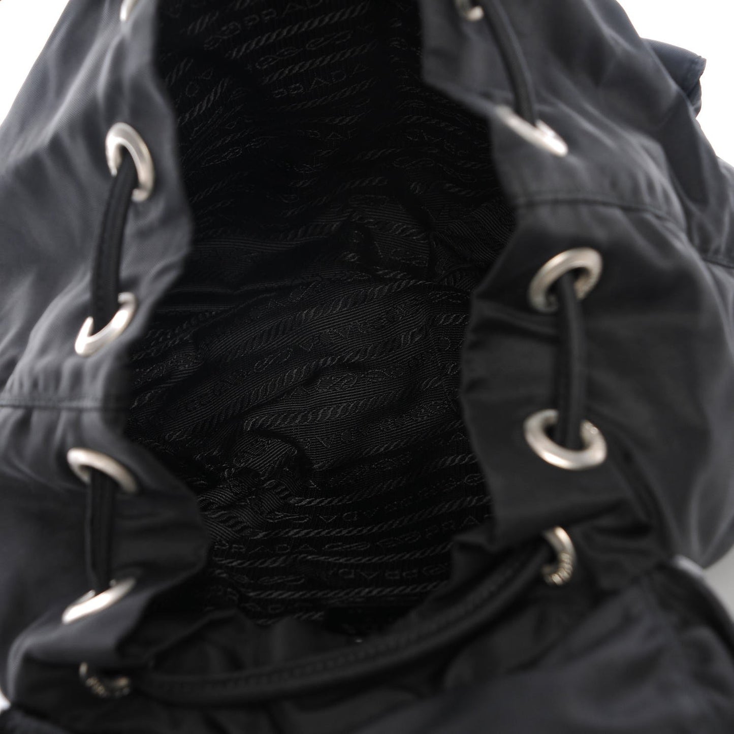Tessuto Nylon Vela Small Backpack Black