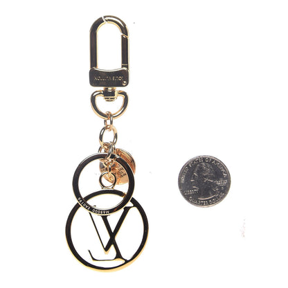 Louis Vuitton LV Facettes Key Holder Gold 2 of 3