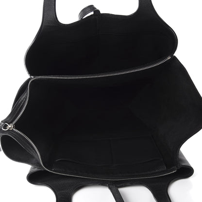 Celine Baby Grained Calfskin Small Tri-Fold Bag Black 5 of 11