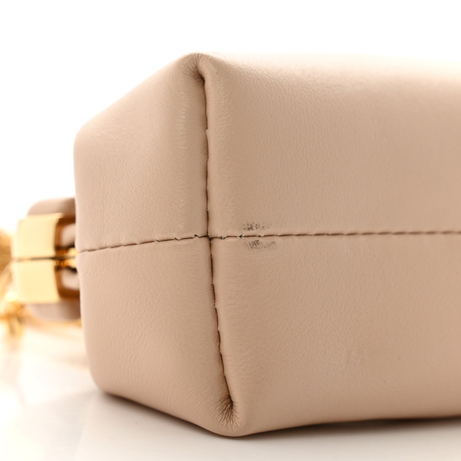 Fendi Shiny Nappa Nano Fendi First Bag Charm Poudre 9 of 12
