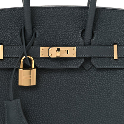 Hermes Togo Birkin 25 Gris Misty 7 of 12