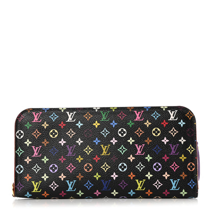 Louis Vuitton Monogram Multicolor Insolite Wallet Black Violet 1 of 26