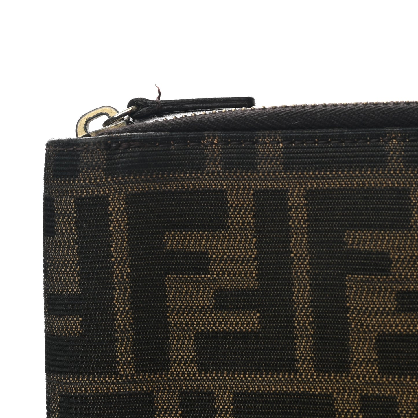 Zucca Zip Around Document Holder Tobacco