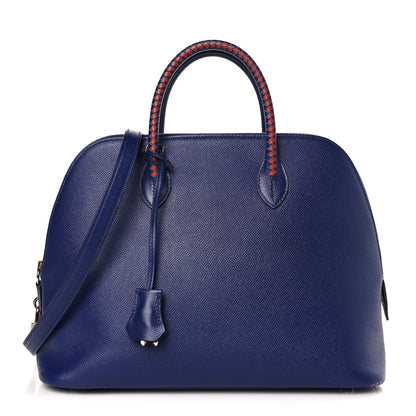 Hermes Epsom Tressage 1923 Bolide 31 Bleu Encre 1 of 11
