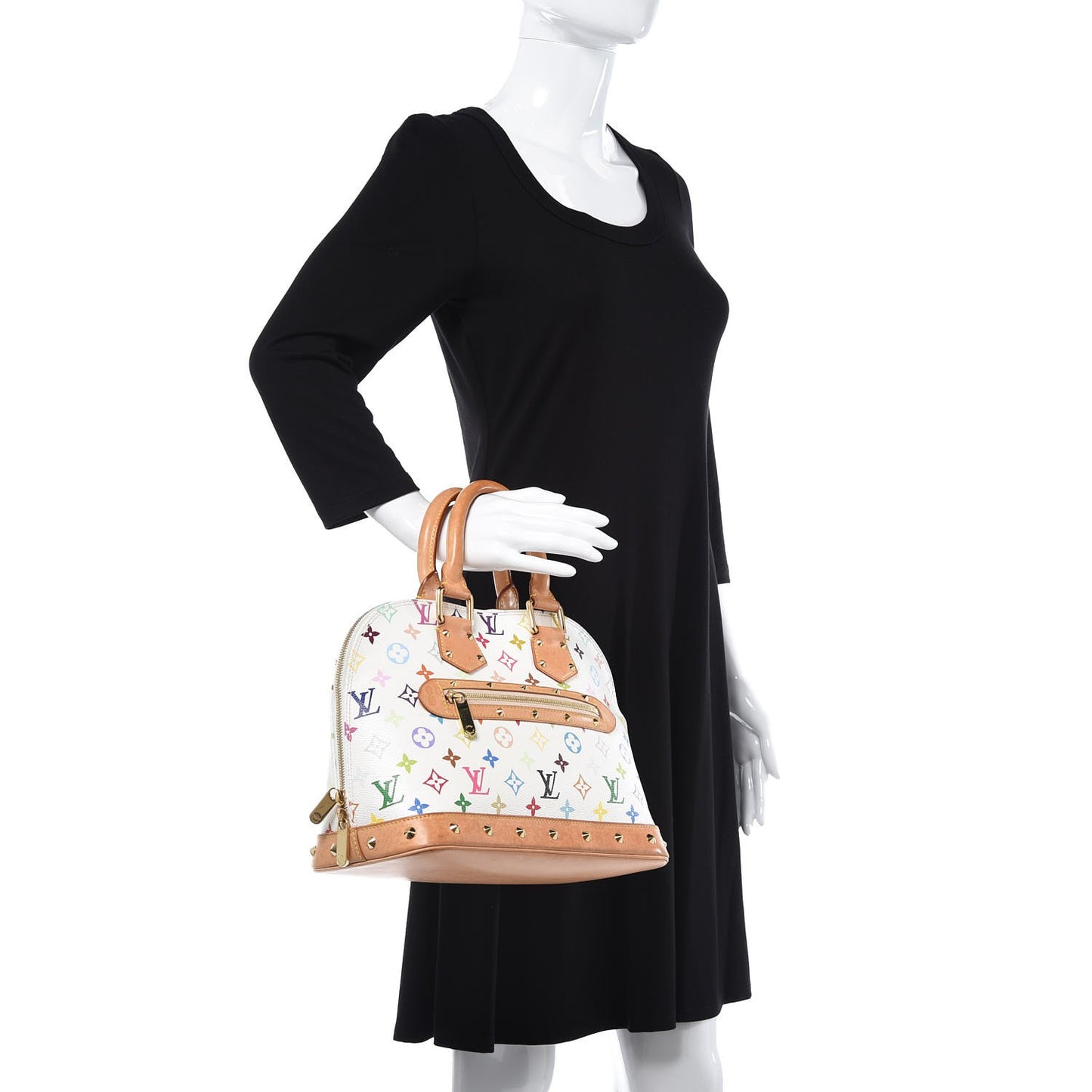 Monogram Multicolor Alma White
