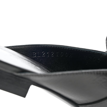 Hermes Goatskin Oz Mules 36 Black 16 of 18
