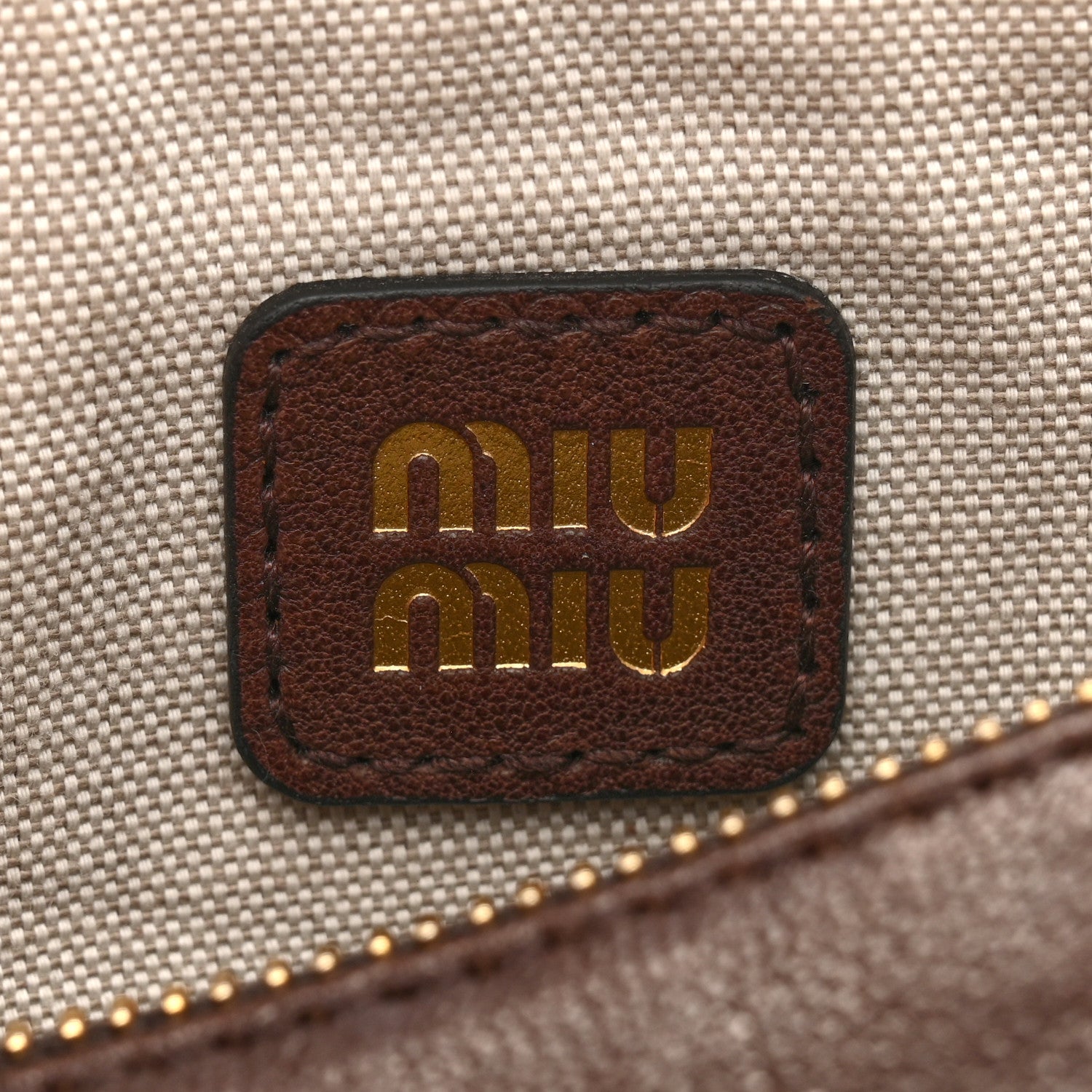Miu Miu Nappa Aviator Mini Pouch Radica 1836924 – FASHIONPHILE