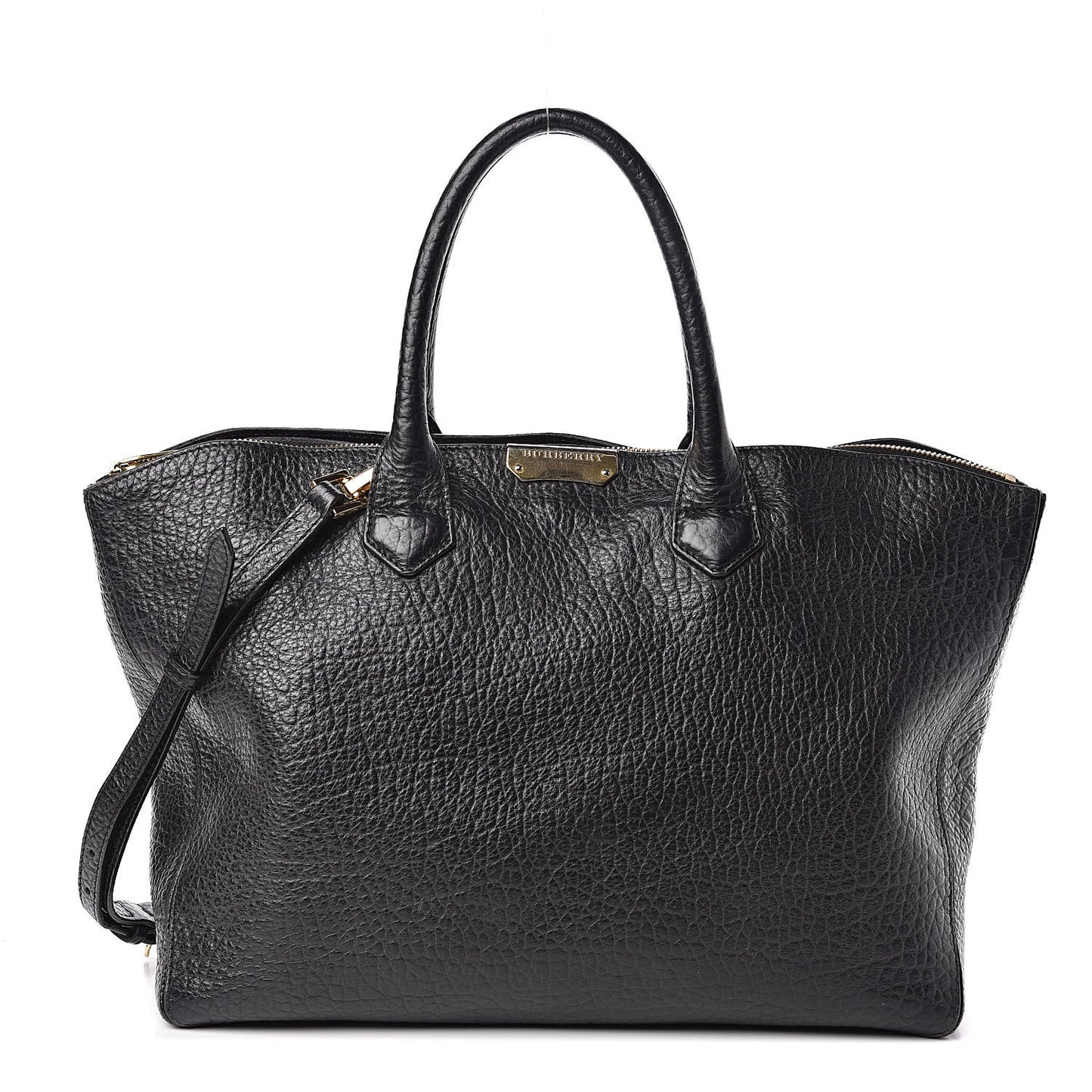 Heritage Grain Medium Dewsbury Tote Black