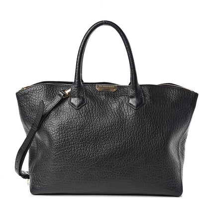 Burberry Heritage Grain Medium Dewsbury Tote Black 1 of 12