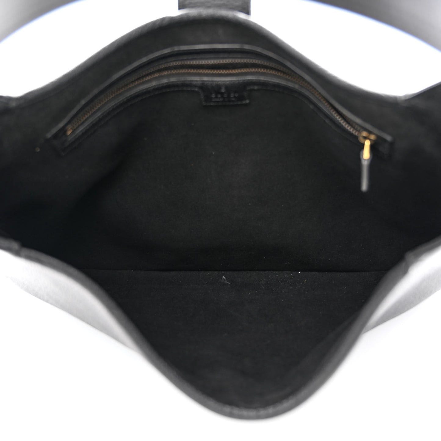 Goatskin Large Aphrodite Shoulder Bag Black