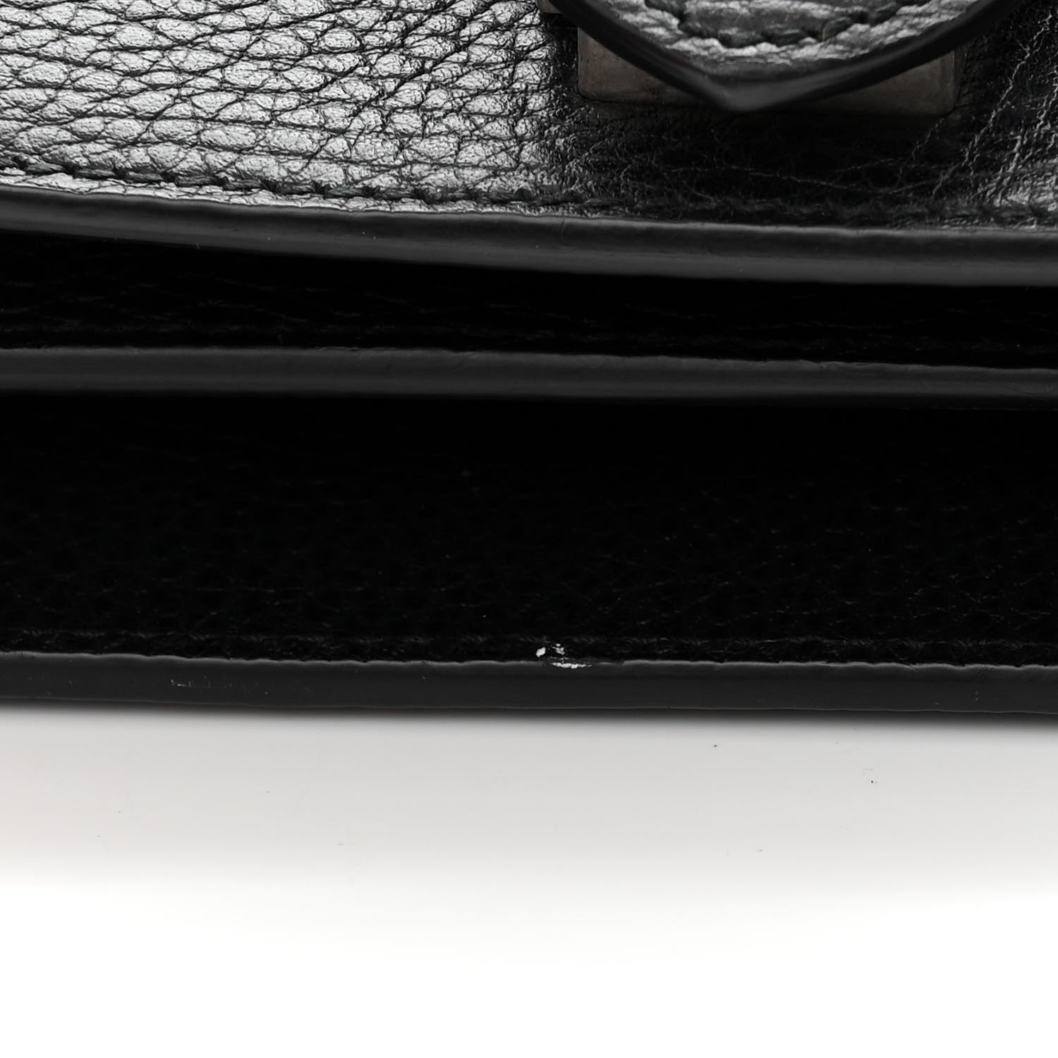 Gucci Pebbled Calfskin Small Dionysus Shoulder Bag Black 16 of 16