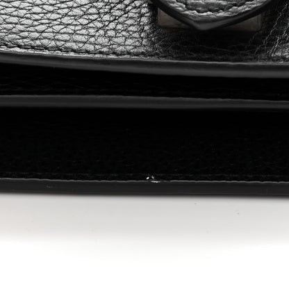 Gucci Pebbled Calfskin Small Dionysus Shoulder Bag Black 16 of 16