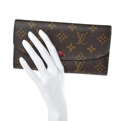 Louis Vuitton Monogram Emilie Wallet Fuchsia 2 of 7