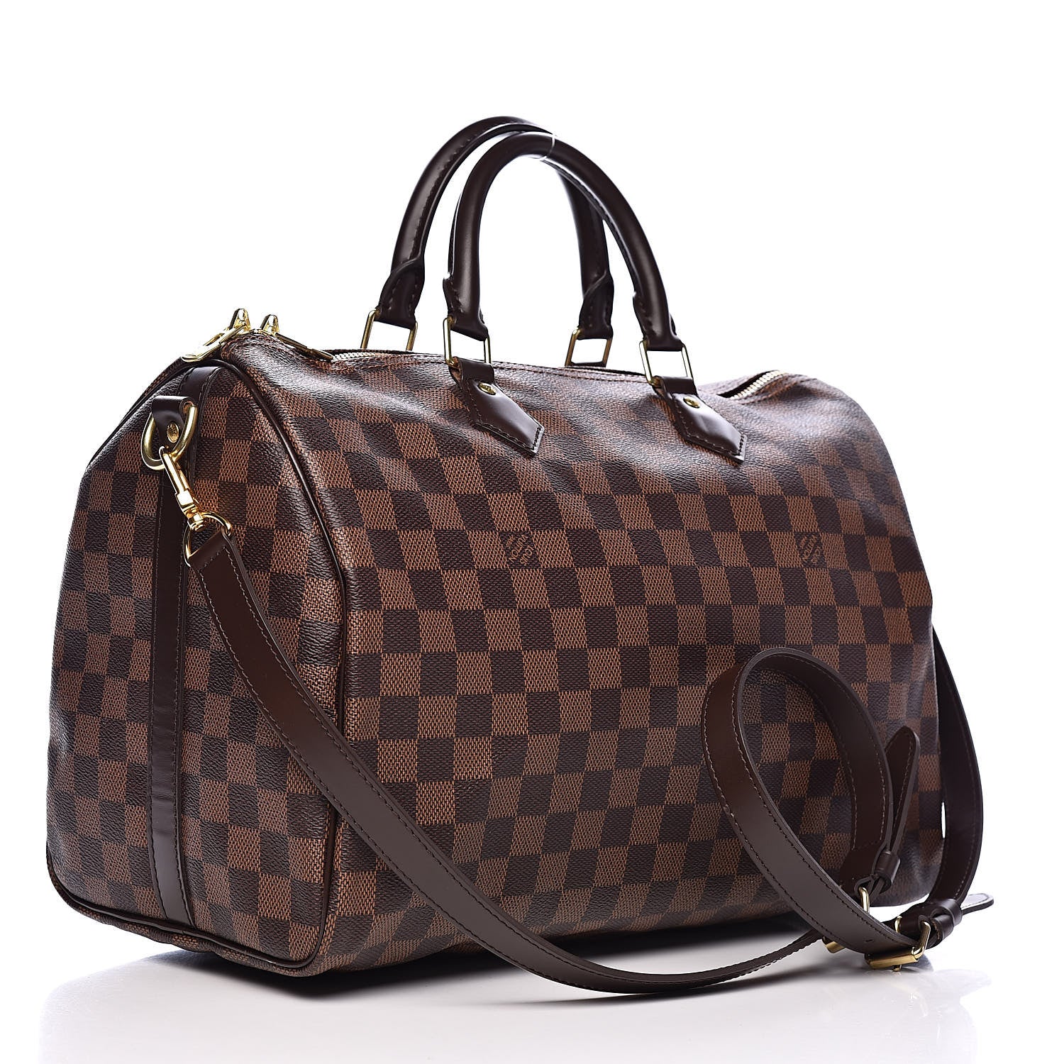 Louis Vuitton Damier Ebene Speedy Bandouliere 35 3 of 13