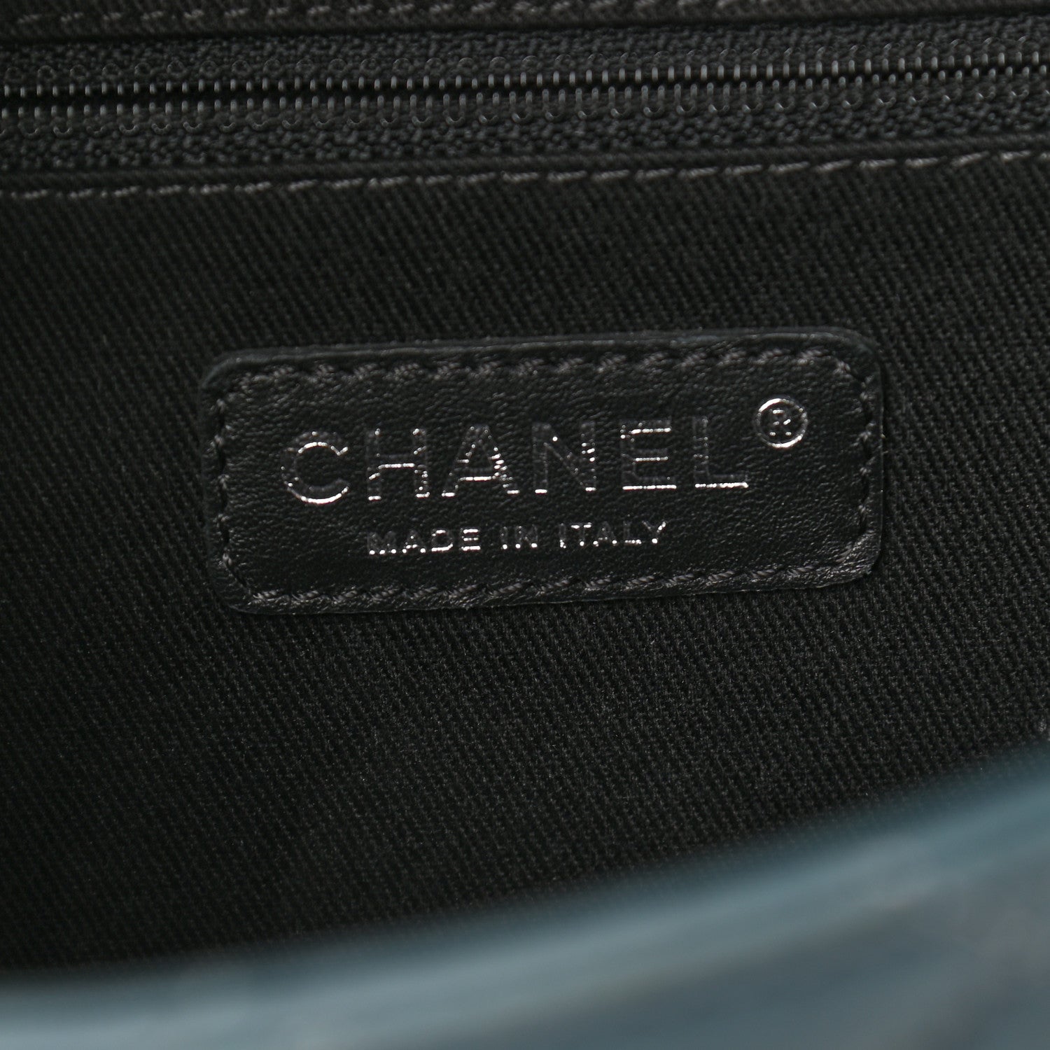 Chanel Washed Lambskin Quilted Maxi Take Away Flap Turquoise 7 of 11