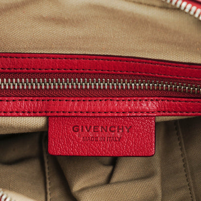 Givenchy Sugar Goatskin Micro Nightingale Red 6 of 7