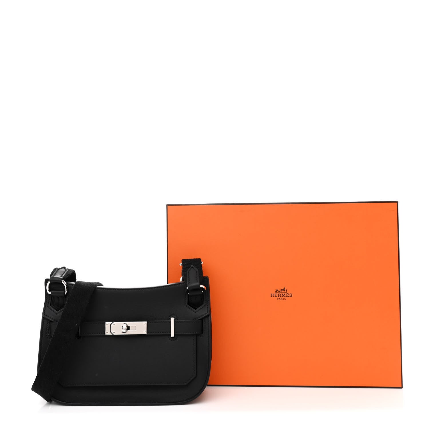 Hermes Swift Mini Jypsiere Black Black 11 of 11