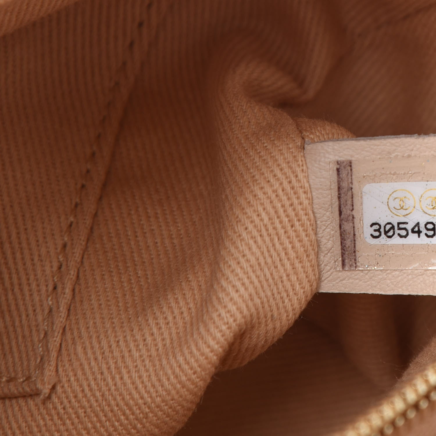 Chanel Caviar Lizard Embossed Quilted Small Coco Handle Flap Beige 9 of 11