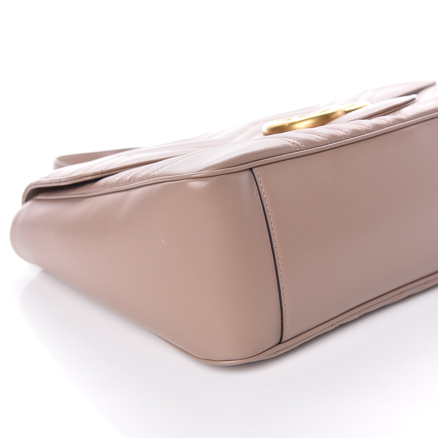 Calfskin Matelasse Large GG Marmont Shoulder Bag Porcelain Rose