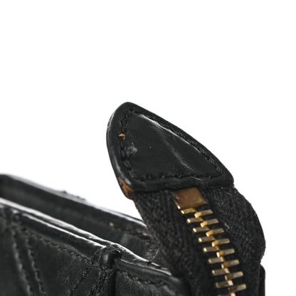 Marc Jacobs Calfskin Quilted Multipocket Zip Wallet Black 9 of 11