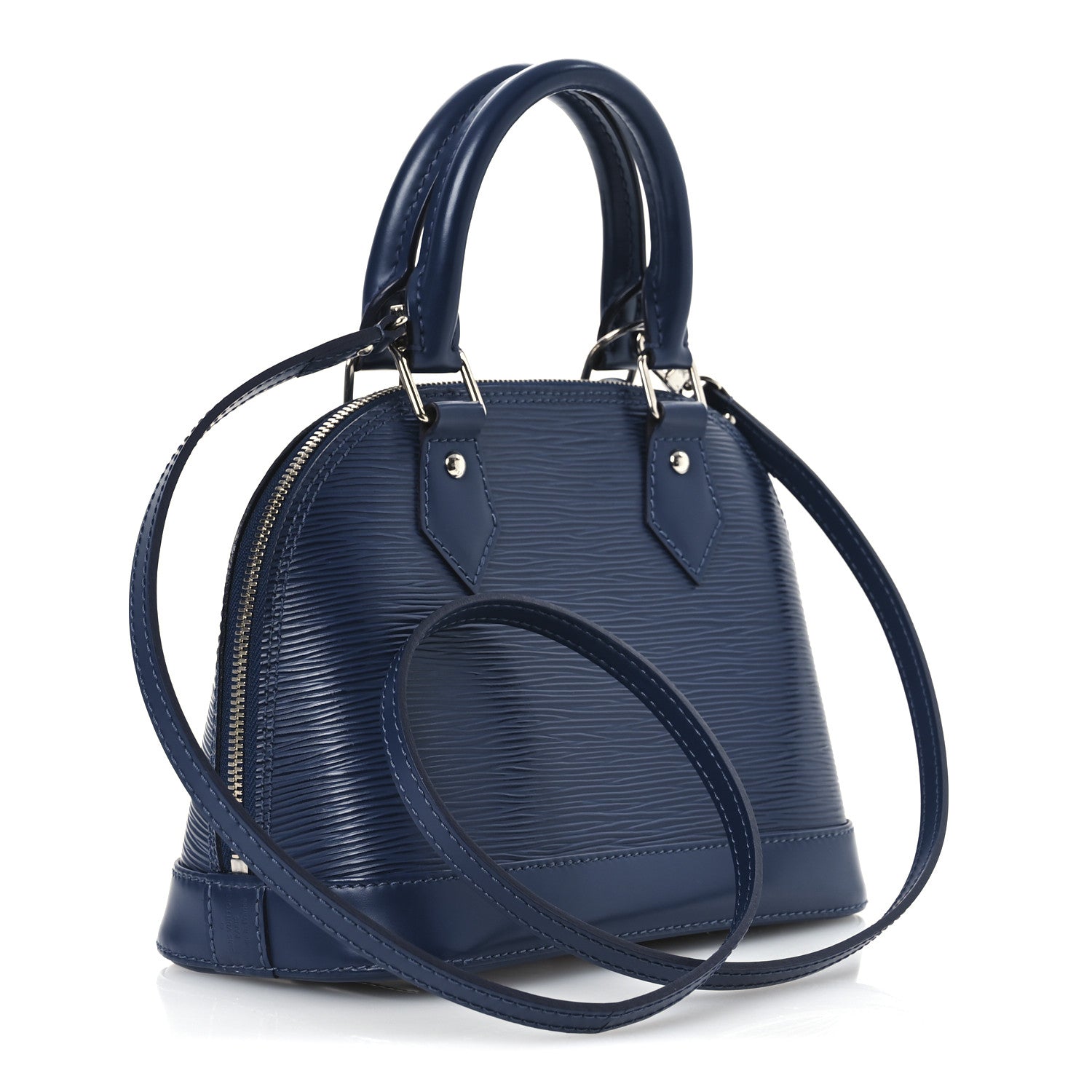 Louis Vuitton Epi Alma BB Indigo 3 of 9