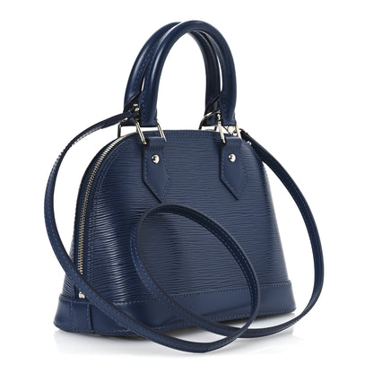 Louis Vuitton Epi Alma BB Indigo 3 of 9