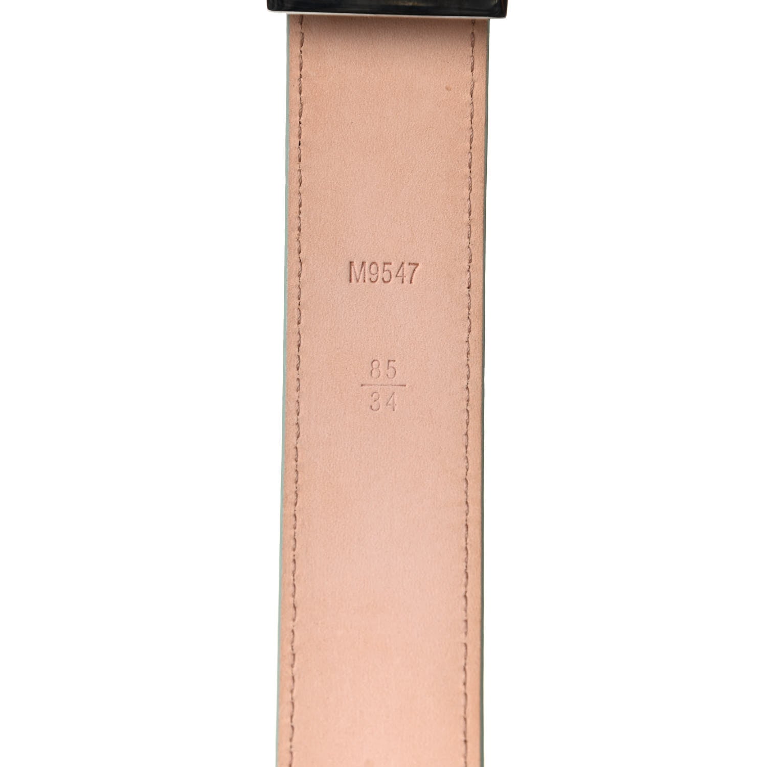 Louis Vuitton Epi Electric 40mm LV Initiales Belt 85 34 Amande 4 of 4