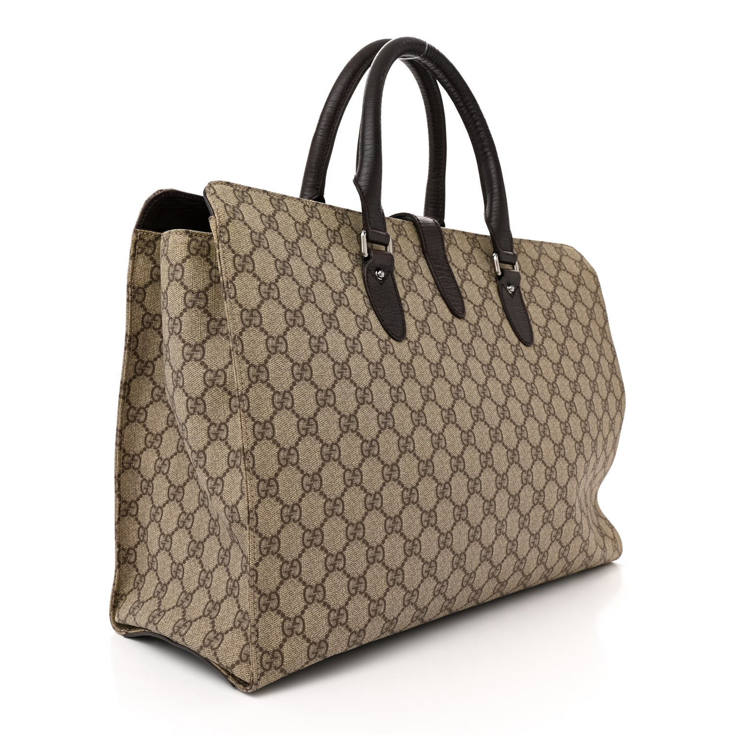 GG Plus Monogram tote dark brown
Piston Lock Tote Dark Brown