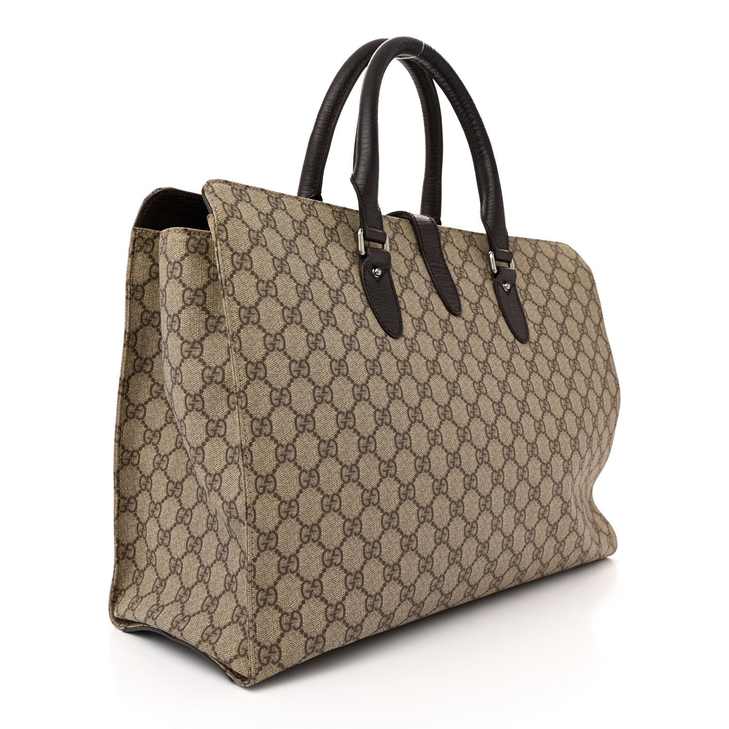 Gucci GG Plus Monogram tote dark brown
Piston Lock Tote Dark Brown 3 of 14