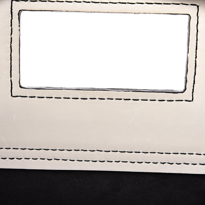 Celine Natural Calfskin Small Square With Pocket White 9 of 16