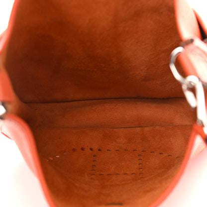 Hermes Taurillon Clemence Evelyne III GM Orange 5 of 13