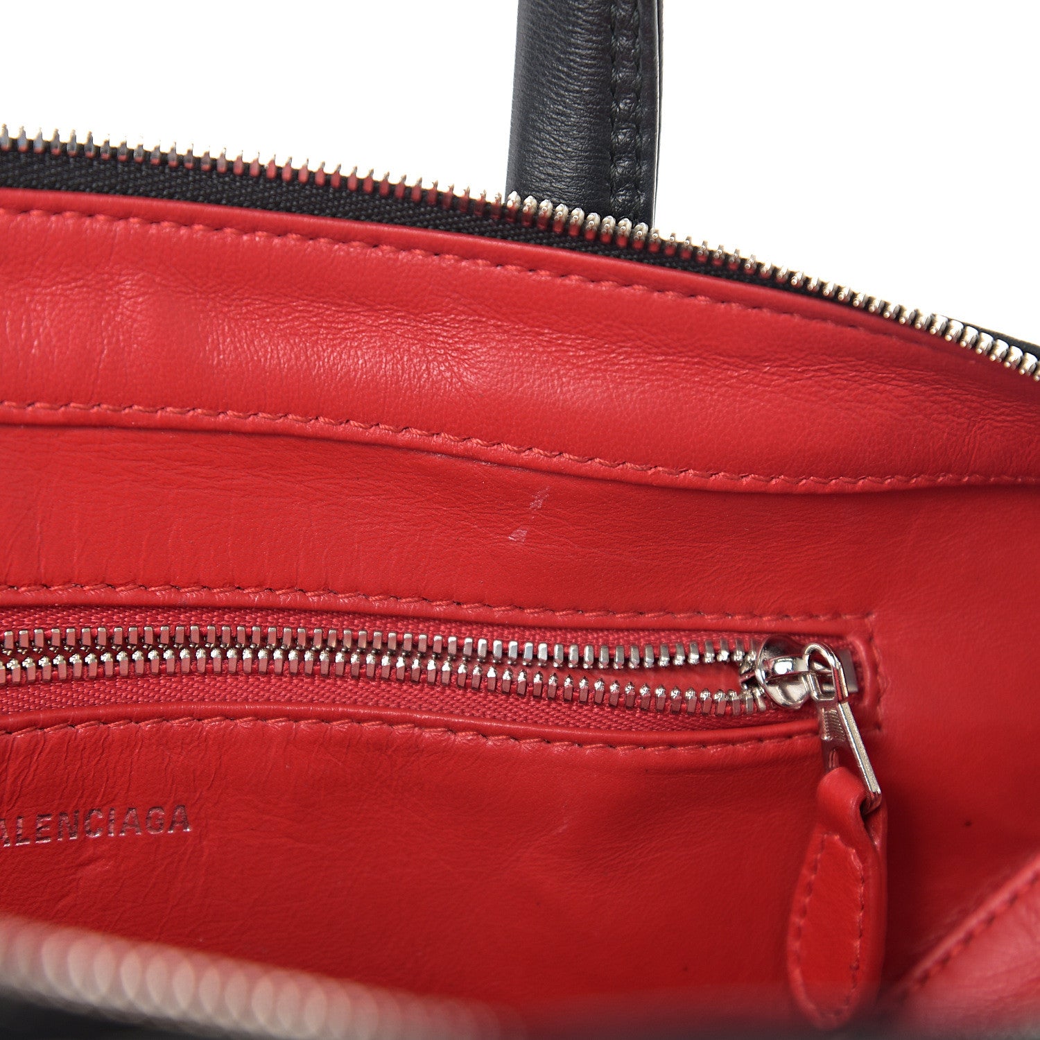 Balenciaga Calfskin XS Triangle Duffle Black 8 of 12