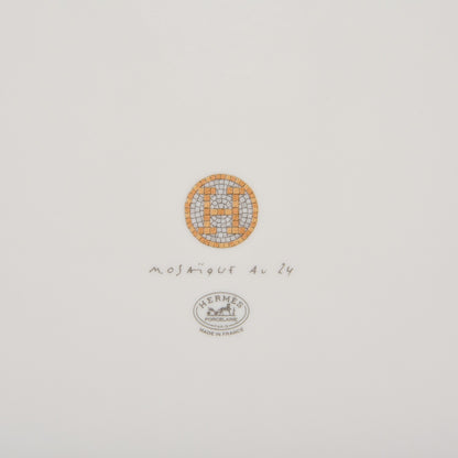 Hermes Porcelain Mosaique au 24 Tart Platter 4 of 6