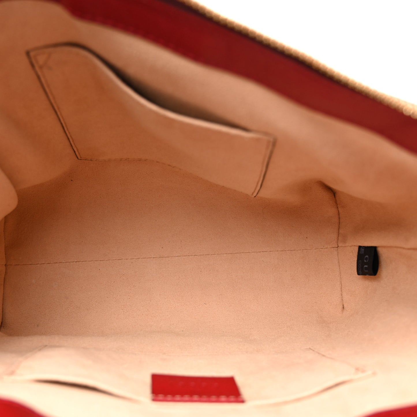 Suede Calfskin Web Small Ophidia Tote Bag New Blue Romantic Cherry
