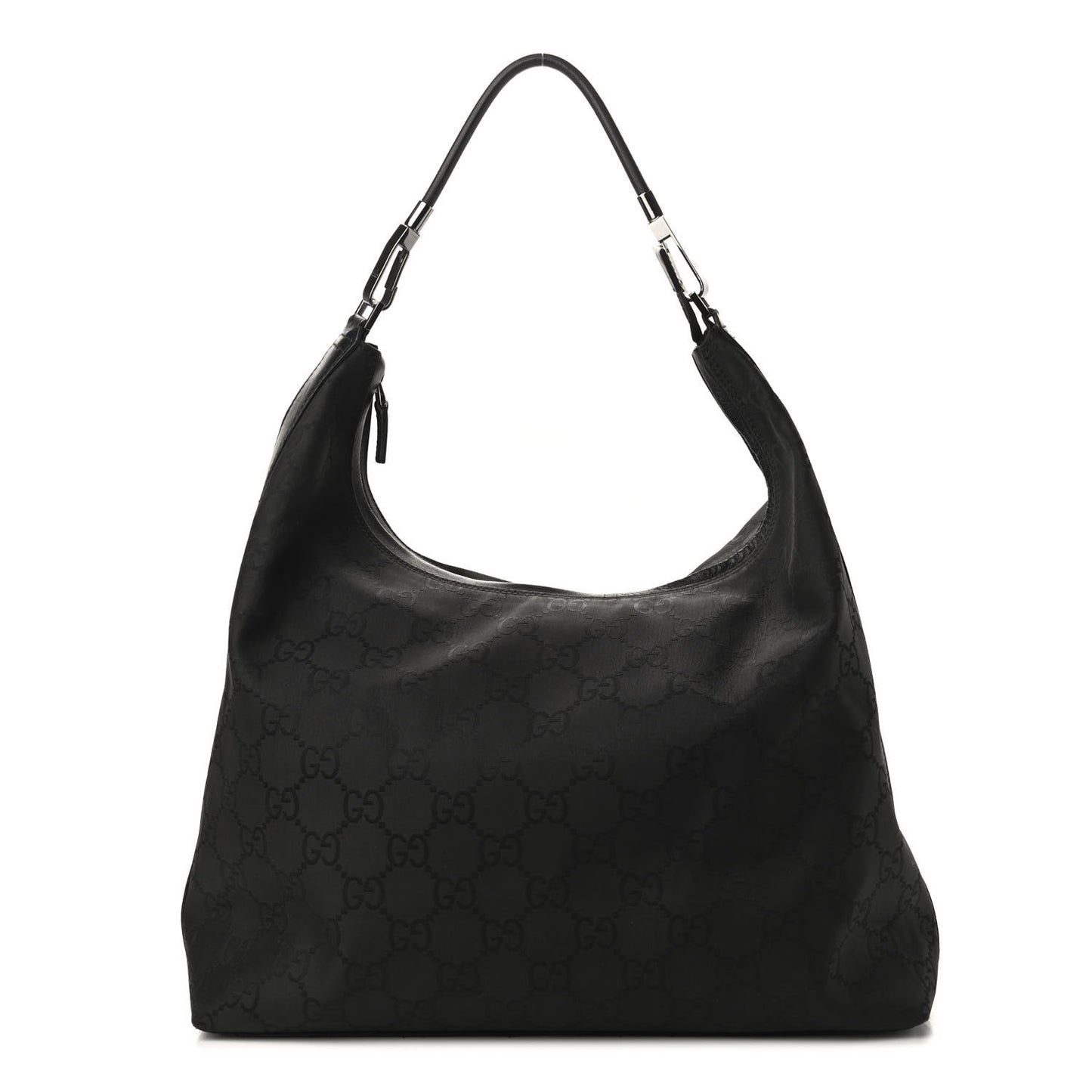 Nylon Monogram Hobo Black