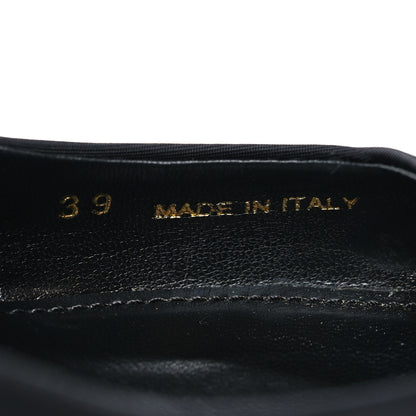 Prada Nylon Logo Pointed Toe 45mm Slingback Pumps 39 Black 6 of 8