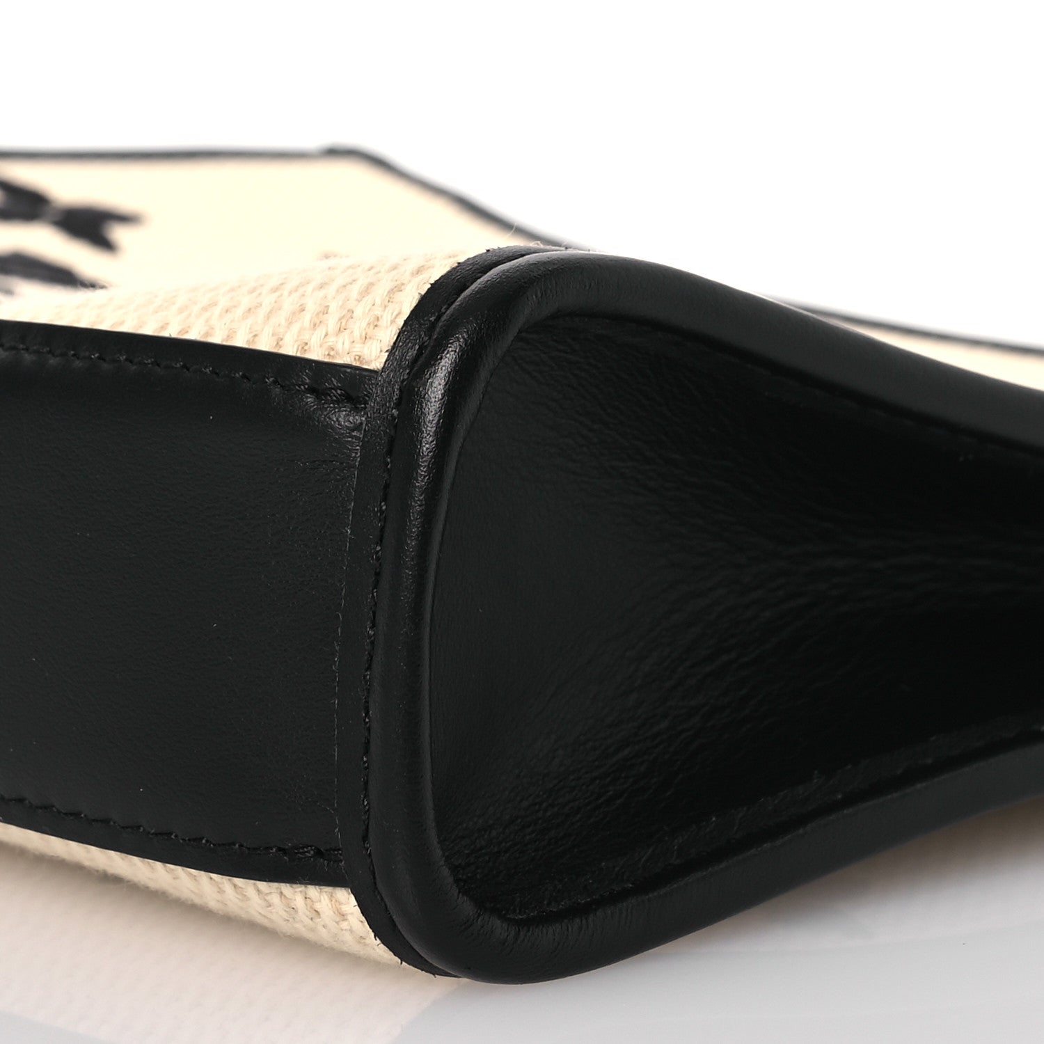 Louis Vuitton Raffia Calfskin Monogram Toiletry Pouch 26 On Chain Beige Black 10 of 10