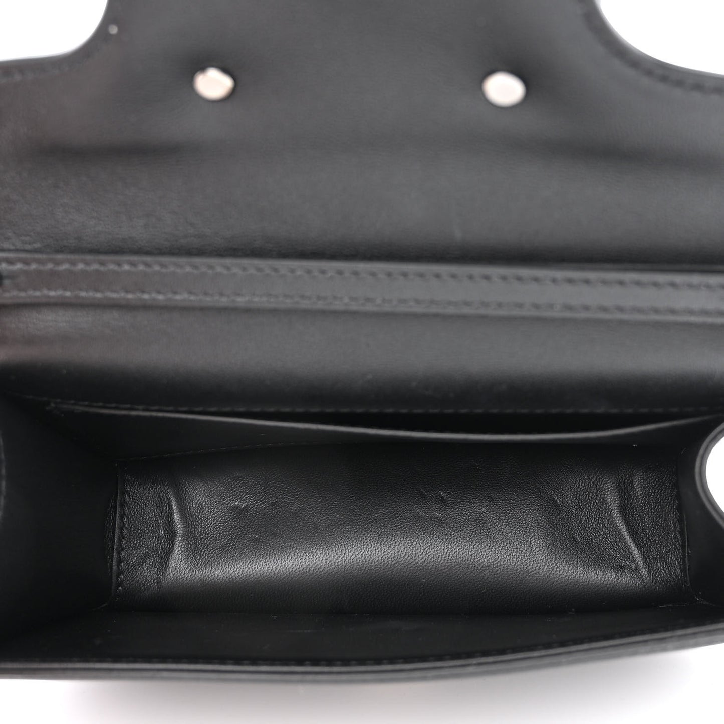 Calfskin Crystal Vlogo Small Loco Shoulder Bag Black