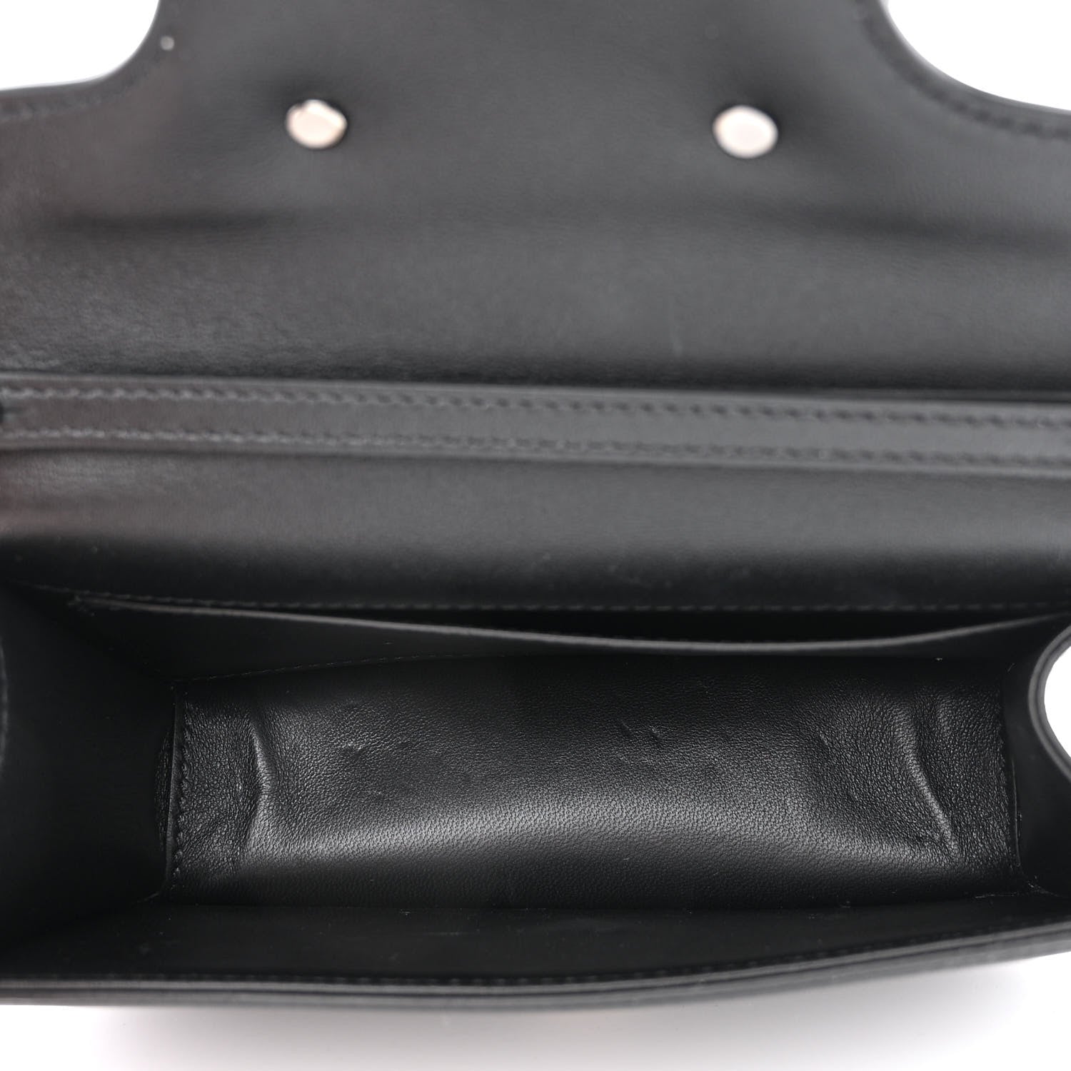 Valentino Garavani Calfskin Crystal Vlogo Small Loco Shoulder Bag Black 5 of 11