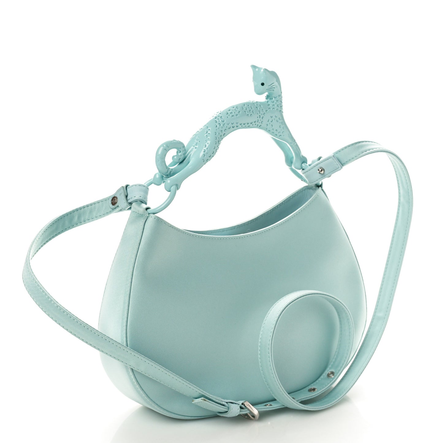 Satin Cat Hobo Blue