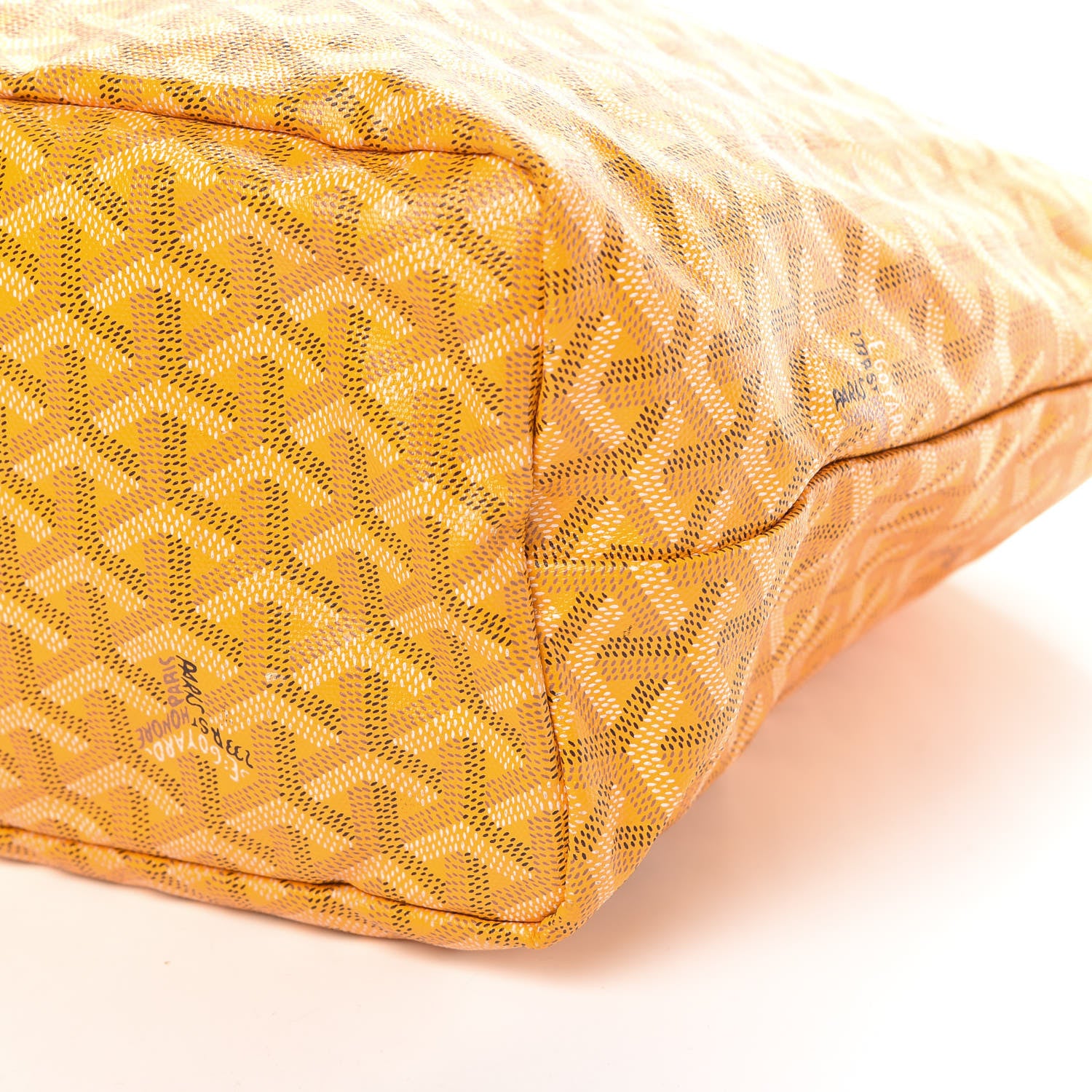 Goyard Goyardine Saint Louis PM Yellow 11 of 12